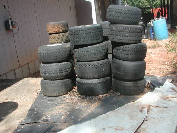 Golf Cart wheels and tires 1
