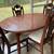 Solid wood round table with 3 chairs and more 2 thumbnail