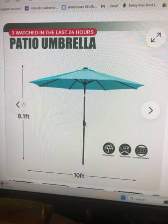 Patio Umbrella 1