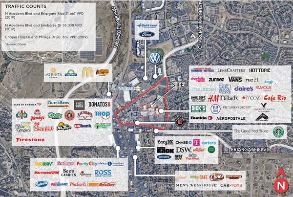 $2,400 / 648ft2 - Chapel Hills Mall For Lease (Colorado Springs)63658230348801122