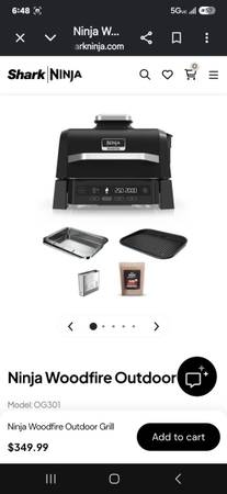 Ninja Woodfire Grill 1