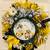 Gnome wreath/ (“kind words are like honey “)with bees 1 thumbnail