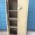 Metal  storage cabinet / 4shelves plus top / handle plus latch f 21 thumbnail