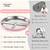 Brand new Stainless Steel Baby Plates with Suction 3 Pack, 9” Divided Toddler  2 thumbnail