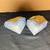 Brazilian Gold Finished Blue Agate Geode Bookends 3 thumbnail