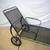 salterini vintage wrought iron patio Chaise Lounge zig zag 3 thumbnail