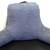 NEW ComfortSpa Large Reading BED PILLOW Backrest Cushion Pockets GRAY 1 thumbnail