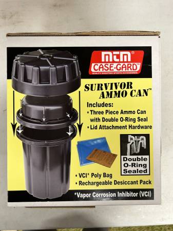MTM In Ground Survivor Ammo Can (or for anything you want to hide) 1
