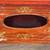 VINTAGE ASIAN WOODEN HAND CARVED TISSUE BOX COVER W/ INLAY DESIGN & SL 7 thumbnail