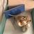 Open box Womans silver flower with pearl in the center ring 12 thumbnail
