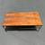 Mid Century Atomic Iron and Walnut Coffee Table by Thin Line 5 thumbnail