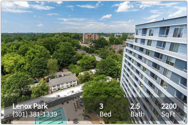 $3,936 / 3br - 2200ft2 - 3 bed/2.5 bath apartment. Tour Lenox Park today! (Silver Spring - Near University of Maryland)63896274163842121