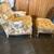 Vintage chair and ottoman 1 thumbnail