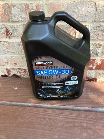 5W30 motor oil, synthetic 1
