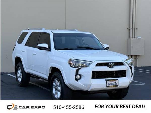 2016 Toyota 4Runner SR5 Sport Utility 4D suv Super White - $23,998 (CALL 510-455-2586 FOR AVAILABILITY)63470417480449120