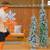 Beautiful! Winter Lane Flock LED Christmas Tree Set 3 thumbnail
