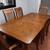 Solid Oak Dining Table Set with 6 Chairs 1 thumbnail