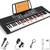 Vangoa 61-Key Light-Up Keyboard Piano  3 Teaching Modes, With Micropho 1 thumbnail
