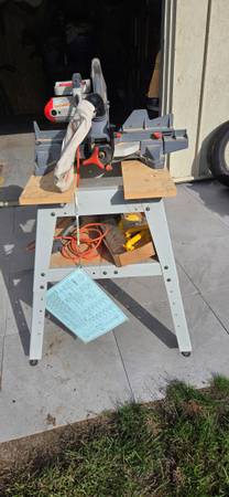 Ridged 12 inch Compound Miter Saw w/Table $150 1