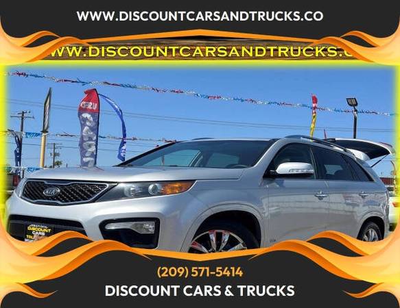 2012 KIA SORENTO SX SPORT AWD 3.5 LITER FULLY LOADED THIRD ROW SEAT - $5,999 (MODESTO)63478650411393120