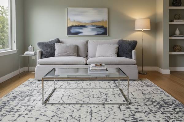 Restoration Hardware Nicholas Glass Coffee Table 48” 1