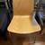 Two Danish Modern Wood Chairs with Chrome  Legs 6 thumbnail