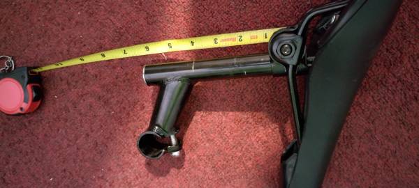 Bike seat & qwill post 1