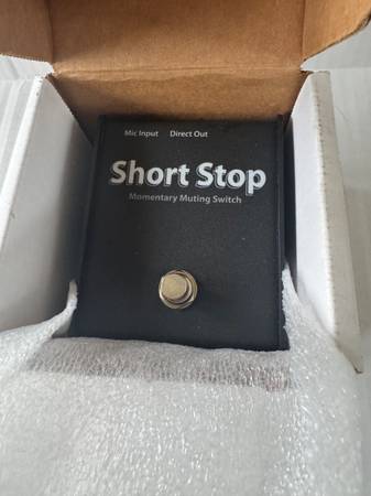 Pro Co Short Stop Momentary Mic Muting Switch 1