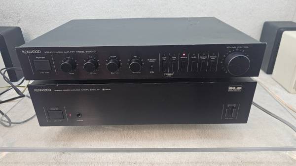 Kenwood Basic C1 Preamplifier and M1 Amplifier 125wpc - not too shabby 1