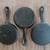 Three Small Cast Iron 5-inch Pans 4 thumbnail