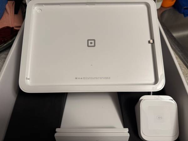 Square POS reader and stand 1