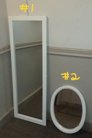 Two mirrors -- will sell separately or together 1