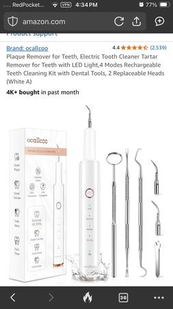 sonic teeth cleaner for dogs (or you) 1