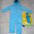 COOKIE MONSTER SESAME STREET Toddler JUMPSUIT 1 thumbnail