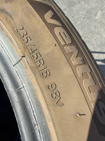 235/45/18 (4 Tires) $100.00/ All 4 1