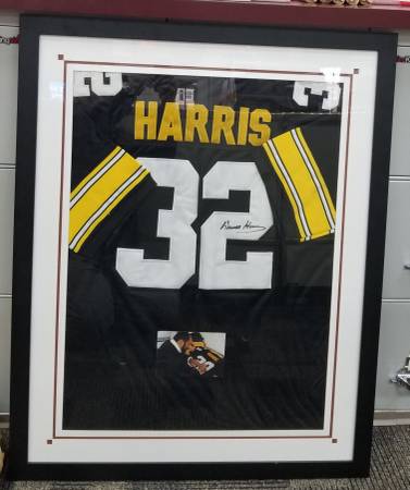 FRANCO HARRIS Authentic SIGNED Pgh. Steelers Jersey w/ COA 1