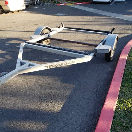 Flat bed trailer 1