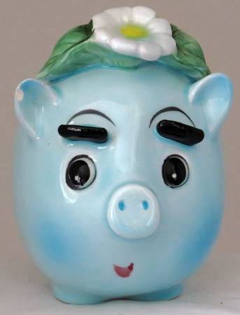 Vintage LEFTON piggy bank 1