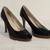 Metro 7 Black Patent Leather Peep Toe High Heels Women's Size 9-1/2 1 thumbnail