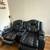 Leather recliner sofa 3 thumbnail