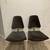 Jonathan Adler Maxime Chairs Set of 2 Brown Velvet with Brass 1 thumbnail
