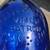COBALT BLUE glass vintage LARGE bottle mint 3 thumbnail