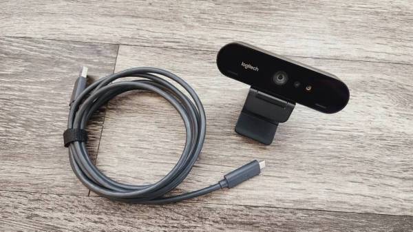 Logitech Brio 4K Pro DZL-V-U0040 Webcam with Noise-Cancelling Mic PC/Mac 1