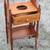 VINTAGE wood SMOKING STAND –shabby Fab! Plant! Bookstash! Punk! Funky 8 thumbnail