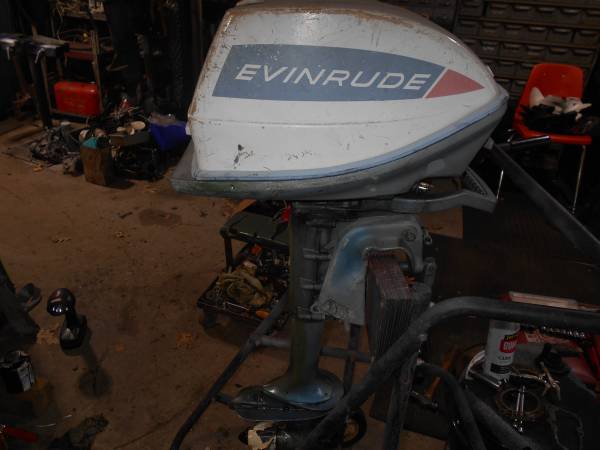 1965 evinrude 5hp angler shortshaft 1