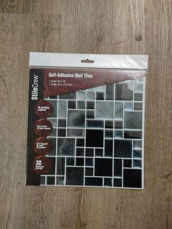 Self-Adhesive Wall Tiles (By StileCrew) For Sale (Set of 7) - $5 (Los Angeles)63471471255809122