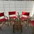 Set of Four Bamboo Director's Chairs w/ Table 2 thumbnail