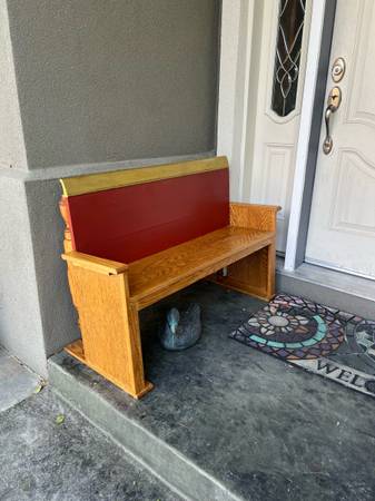 Fun Little Bench -Porch or Entry 1