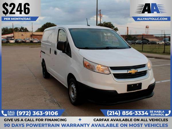 $246/mo - 2015 Chevrolet City Express LT Van 4D 4 D 4-D - $8,499 (Ally Auto LLC)63479187355907122