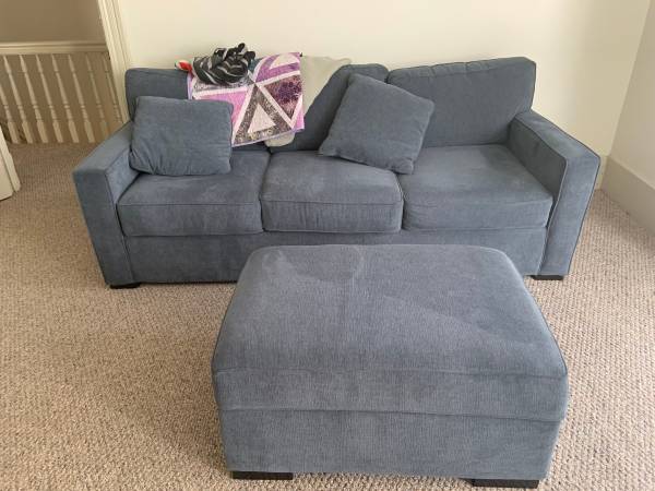Couch and ottoman 1